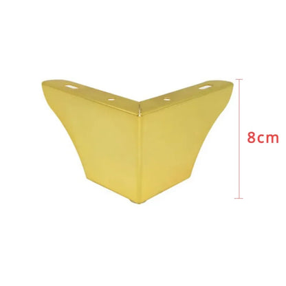 4Pcs, Pack Furniture Legs, Furniture Feet Metal, Sofa Legs Replacement, Coffee Table - Cupboard Cabinet - TV Stand Feet