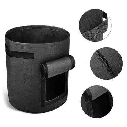 3Styles Felt, plant grow bags, nonwoven fabric garden potato pot, greenhouse vegetable growing bags, moisturizing vertical tools