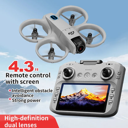 GT3 MAX Mini Drone 8K Dual HD Camera FPV 5G WiFi Brushless Obstacle Avoidance RC Screen Quadcopter Outdoor Aerial Photography