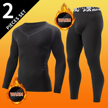 2 piece, men's warm corset, Ski warm suit, Corset jacket and trousers, Men's fitness pants shirt, running yoga athletes sports pants