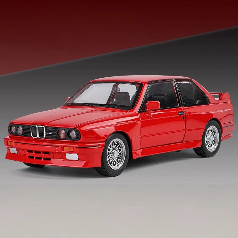 1:24 M3 E30 IM Alloy Miniature Car, Diecast Metal Model Collection Hobbies, Birthday Present With Friend Decoration Classic Car GT