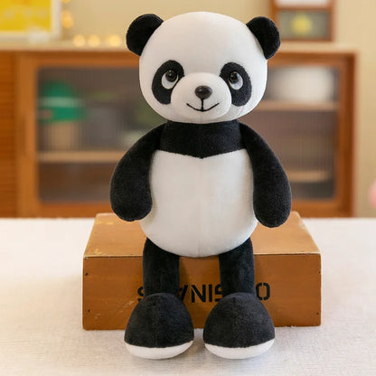 Stuffed Plush Animal Toys Soft Dolls Jungle Lion Elephant Tiger Dog Fox Monkey Deer Children Gift Kawaii Baby Kids Hobby Toys