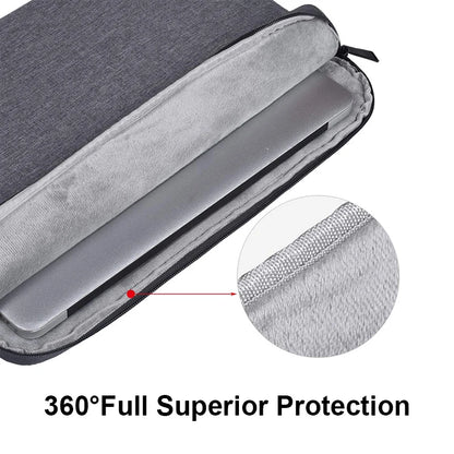 Waterproof Laptop Bag Sleeve, Tablet Cover, 11 12 13 14 15 15.6 Inch For MacBook Air Pro Xiaomi Dell Acer, Notebook Computer Case