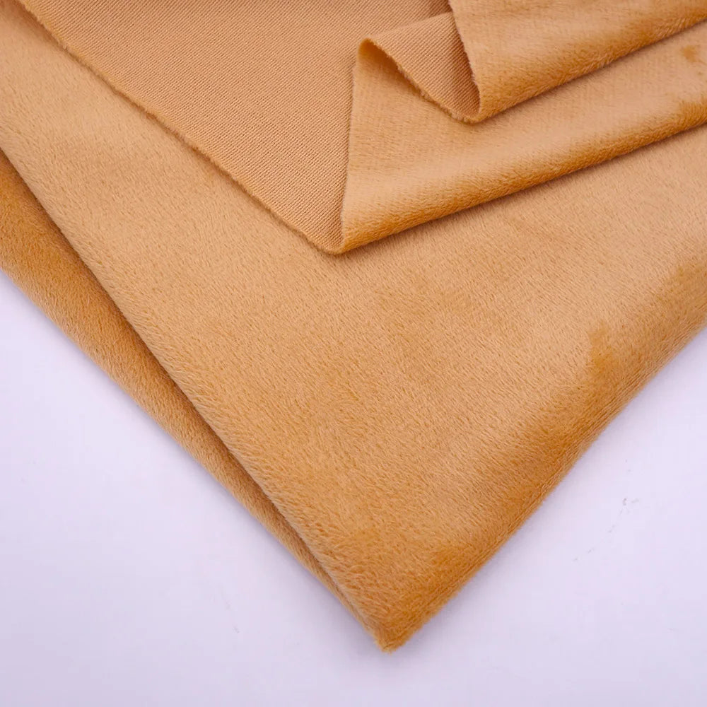 Tela Minky de 160 cm/63 pulgadas de ancho, tela de felpa súper suave para muñecas y franela suave para juguetes de bricolaje, se vende por metros
