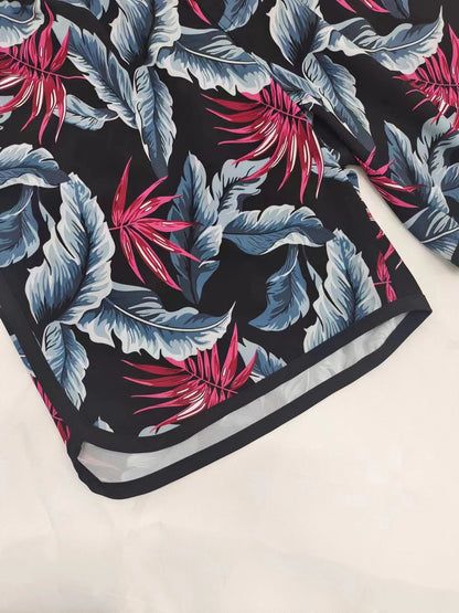 Summer men's hot selling beach pants, casual vacation printed men's pants, comfortable and breathable street clothing