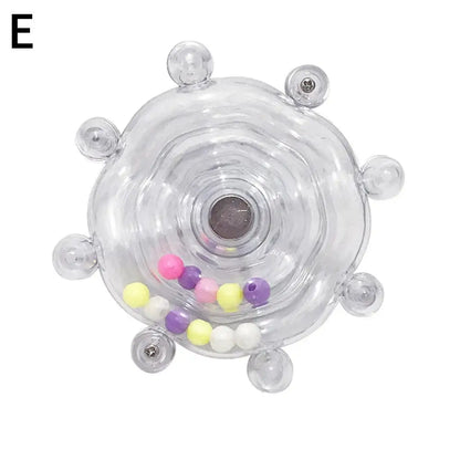 Parrot Decompression Toy Unique Rotating Help Pets Energy Toy Excess Safe Of Made Wheel Release Bird Cage Toy For Parrots
