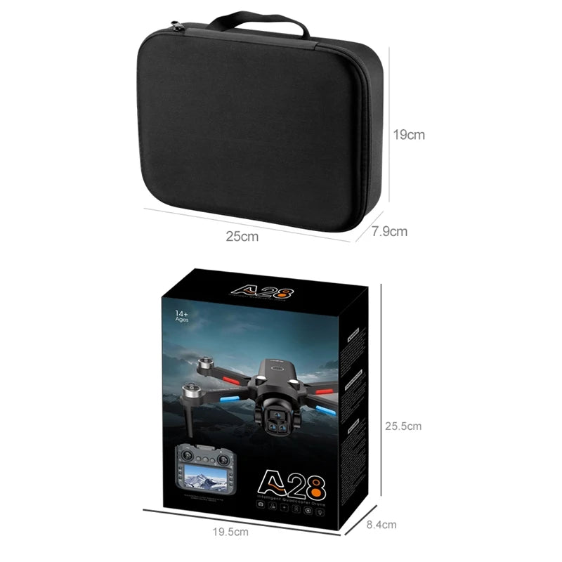 2026 V156 MAX Drone 8K HD 5G WIFI GPS Screen RC Dual Camera Intelligent Obstacle Avoidance Brushless Power Toys Drone Gift 2026