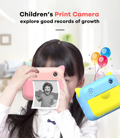 Thermal Printer Papers 57mm Color Papers for Camera Instant Print Kids Camera Printing Inkless Mini Portable Photo Printer