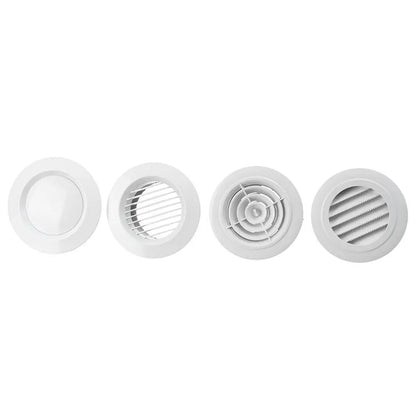 Various Shapes 100/150mm Round Ducting Ventilation Cover Air Vent Extract Valve Grille Air Circulation Vents Cover