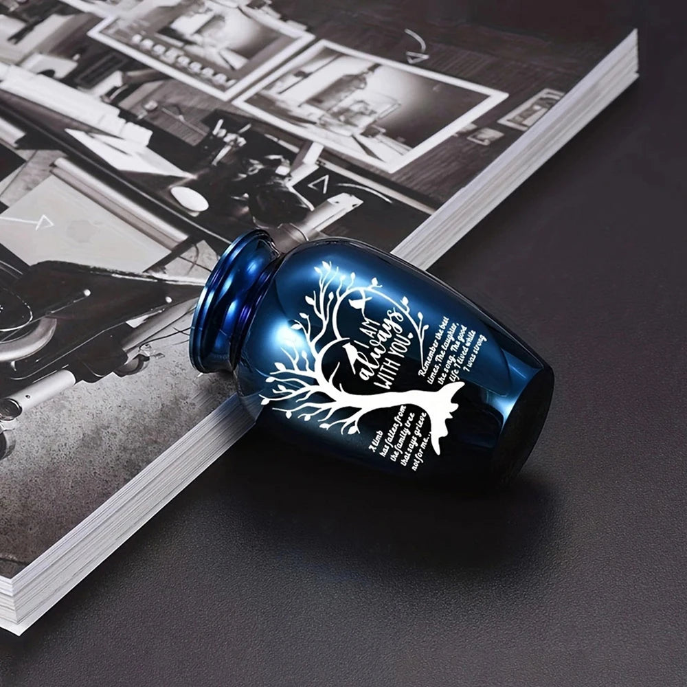 Small Urns for Human Ashes, Keepsake Urns for Ashes, Tree of Life Cremation Urns for Mom Dad, Small Funeral Urn, Memorial Ashes