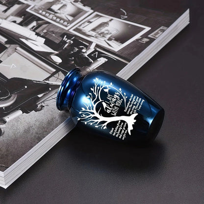 Small Urns for Human Ashes, Keepsake Urns for Ashes, Tree of Life Cremation Urns for Mom Dad, Small Funeral Urn, Memorial Ashes