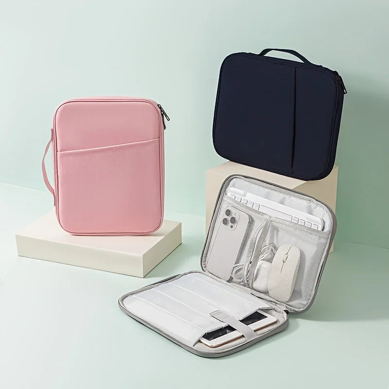 Waterproof Notebook Handle Bag Laptop Sleeve Case For Macbook Air 11 12 13 13.6 M4 M3 M2 iPad Pro 11 Tablet Bag Computer Handbag