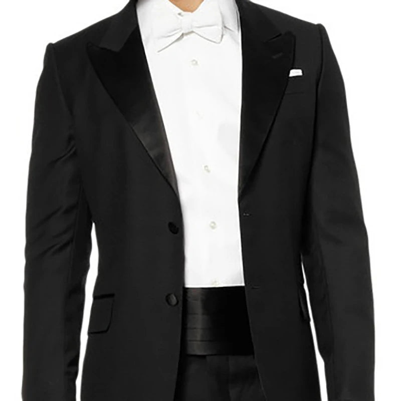 Cummerbunds Man Black Satin Elastic Bellyband Tuxedos Suits Fashion Gentlemen Cummerbund Wedding Party Shirts Suits Accessories