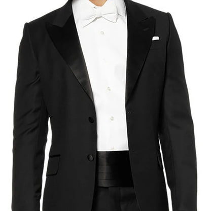 Cummerbunds Man Black Satin Elastic Bellyband Tuxedos Suits Fashion Gentlemen Cummerbund Wedding Party Shirts Suits Accessories