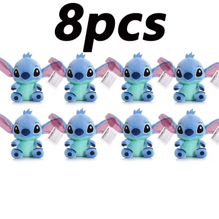 12cm 18cm 25cm Modelos de Peluches de Stitch Muñecos de Peluche de Dibujos Animados Juguetes de Peluche de Anime para Bebés Lindos Regalos de Cumpleaños para Niños