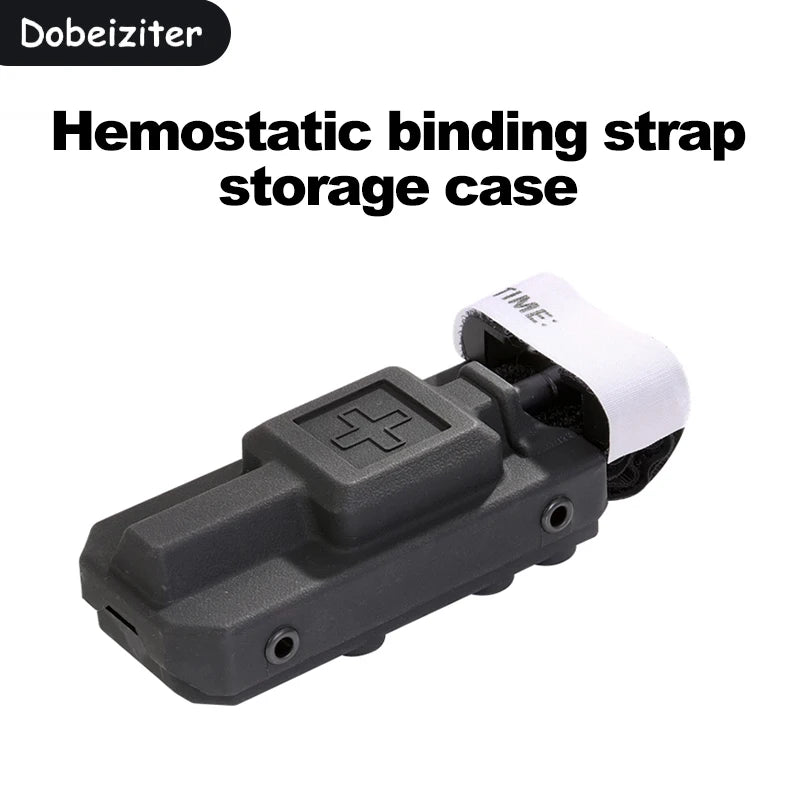 Outdoor EMT Tourniquet Nylon Storage Box Simple Medical Equipment Supplies Accessory Molle Survival Kit Gear Tool Bag