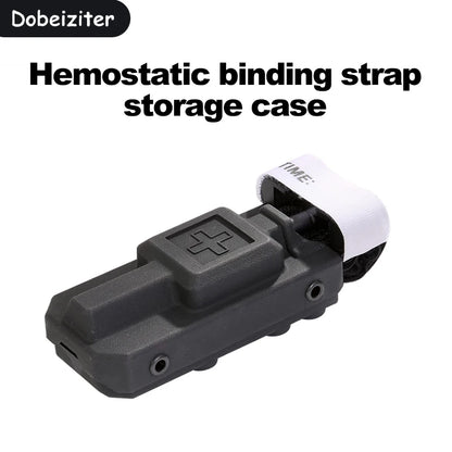 Outdoor EMT Tourniquet Nylon Storage Box Simple Medical Equipment Supplies Accessory Molle Survival Kit Gear Tool Bag