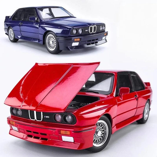1:24 M3 E30 IM Alloy Miniature Car, Diecast Metal Model Collection Hobbies, Birthday Present With Friend Decoration Classic Car GT