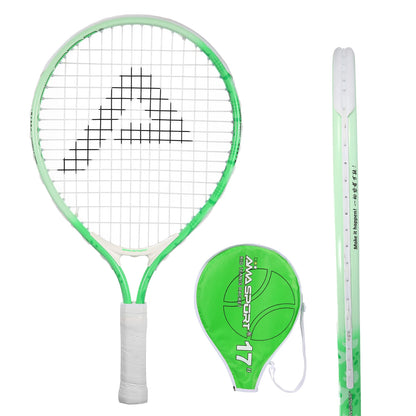 Tennis Rackets for Kids Toddlers 17'' with Cover Bag for Girl and Boy Tennis Racquet, AMASPORT