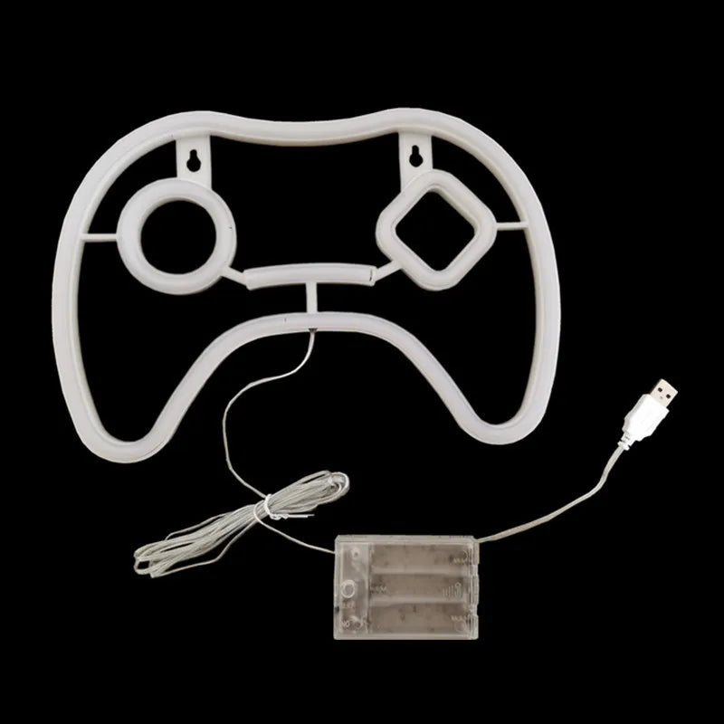 LED Neon Signs for Bedroom Wall Decor, USB Powered Switch LED Neon Light for Game Room, Living Room, Teen Gamer Room Decoration