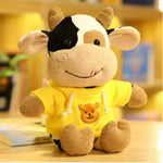 Cute Cow Plush Toy Rag Doll for Girlfriend Children's Toys Gifts Plush Toys Pillow Plushie Stuffed Animal Dolls