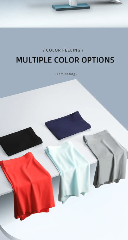 Men's Underwear, Men's 3D Stamping Ice Silk Boxers, Seamless Thin Boxers, Lengthened Sports Summer Shorts