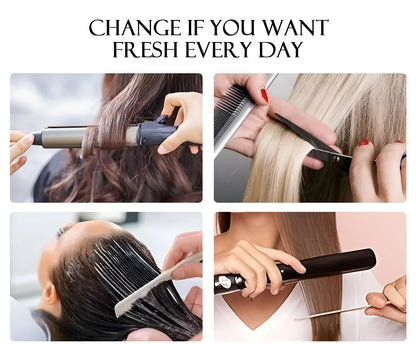 CharmSource Blonde Long Hair Natural Straight Wig, Synthetic Wigs  for Women Daily Party High Density