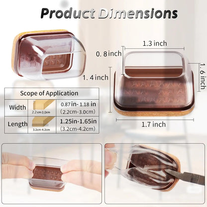 8Pcs, Silicone Chair Leg Floor Caps, Floor Protectors, Chair leg Foot End Covers for No Noise