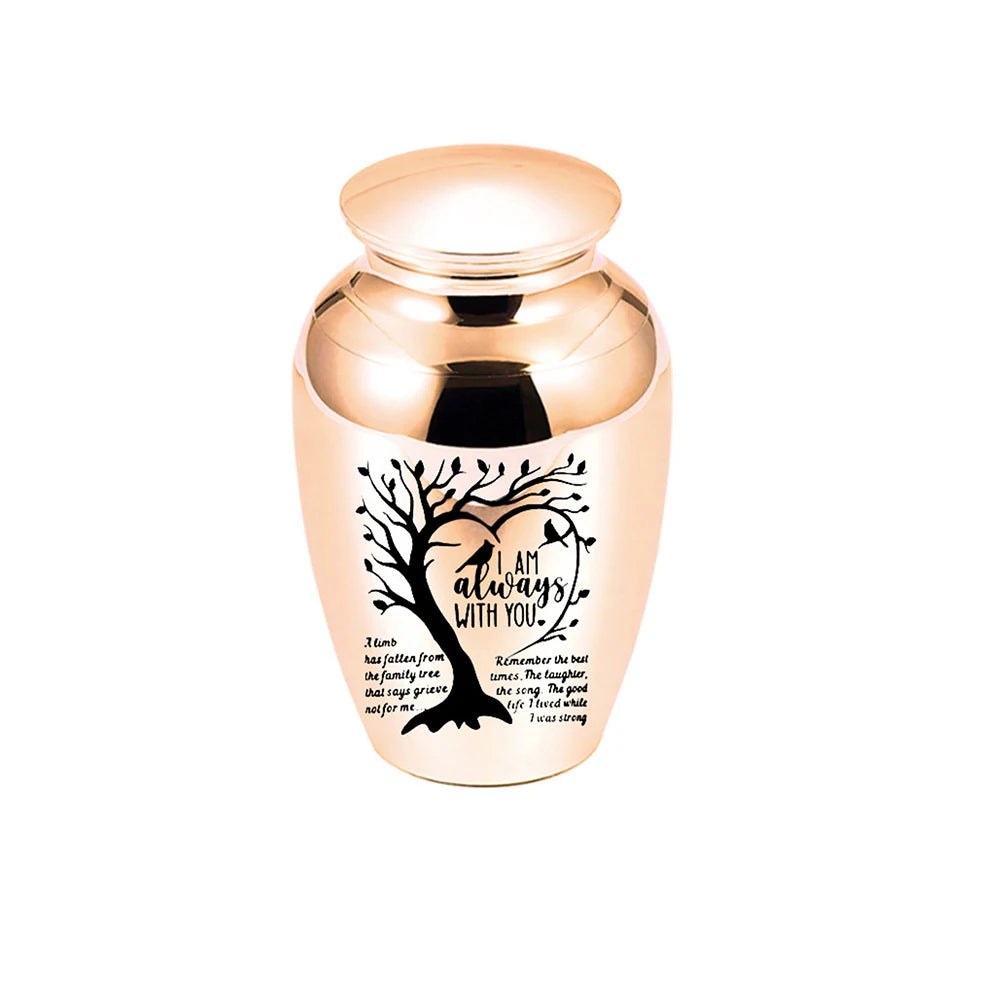 Small Urns for Human Ashes, Keepsake Urns for Ashes, Tree of Life Cremation Urns for Mom Dad, Small Funeral Urn, Memorial Ashes