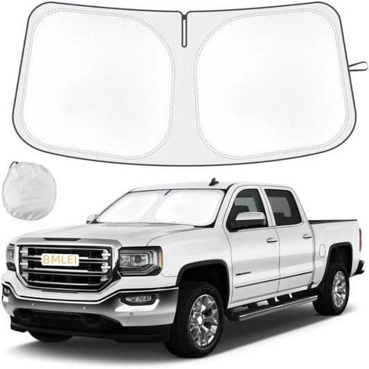 Car Front Window Sunshade Cover, Sun Shade, Windshield Visor, Windscreen Folding Auto UV Protection Styling Accessories