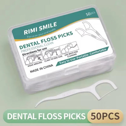 1/3/6/20 Box, Portable Disposable Dental Floss, Plastic Toothpick High-tension Dental Floss Stick, Dental Floss Box, ﻿Oral Care