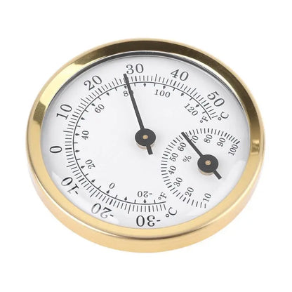 2 in 1 Thermometer Hygrometer Wall Mounted Mechanical Analog Temperature Gauge Humidity Meter