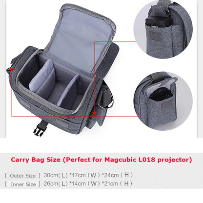 For Magcubic L018 projector HY350max Similar Projector carry bag thickened sponge shockproof storage bag EOS camera carry bag