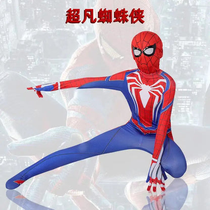 Disfraz de Cosplay de Spider-Man, Traje de Spandex de Cuerpo Completo, Mono de Licra para Adulto, Disfraz de Halloween, Carnaval, Fiesta, Ropa