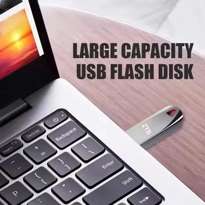 New 2TB USB3.2 Flash Drive Super High Speed Data Transfer 1TB Large Capacity Ultra-Fast Portable Storage Sleek Durable U Disk