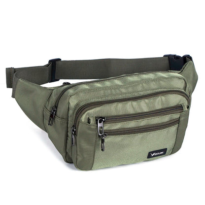 Waist Pack, Casual Functional Fashion Men Waterproof Fanny Pack, Women Belt Bum Bag, Male Phone Wallet Pouch Bags, Unisex 98011