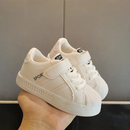 Kids Casual Shoes Sneakers Boys Sport Breathable Tennis Sneaker Baby Children Girls Shoes Spring Fashion White Flat Running Shoe