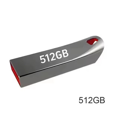 2TB USB 3.2 Metal Flash Drives High Speed Pendrive 1TB Portable USB Drive Waterproof Memoria USB Flash Disk Upgraded New
