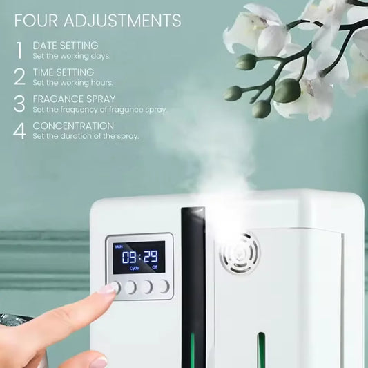 Professional Aroma Diffuser Electric Home Wall-Mounted Fragrance Diffuser Automatic Spray Scent Air Machine for Hotel