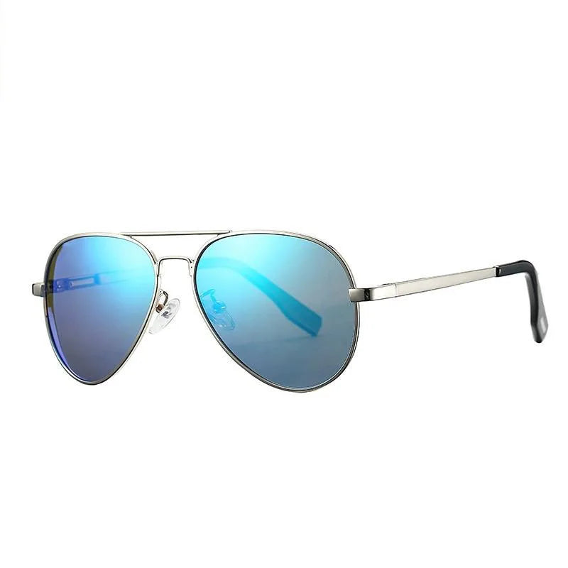 Kids Polarized Sunglasses Small Face Boy Girls Pilot Glasses