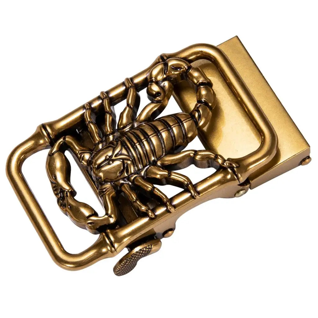 60 Kinds Metal Mens Relacement Belt Buckles Button Sliding Buckle Without Belt Black Gold Blue for 3.5 cm Ratchet Belts ONLY