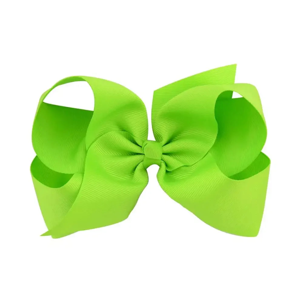 1PC Grosgrain Ribbon Solid Color Hair Bows Clip Girls Hair Clips Hairpins Barrettes Kids Baby Hair Accessories Wholesale