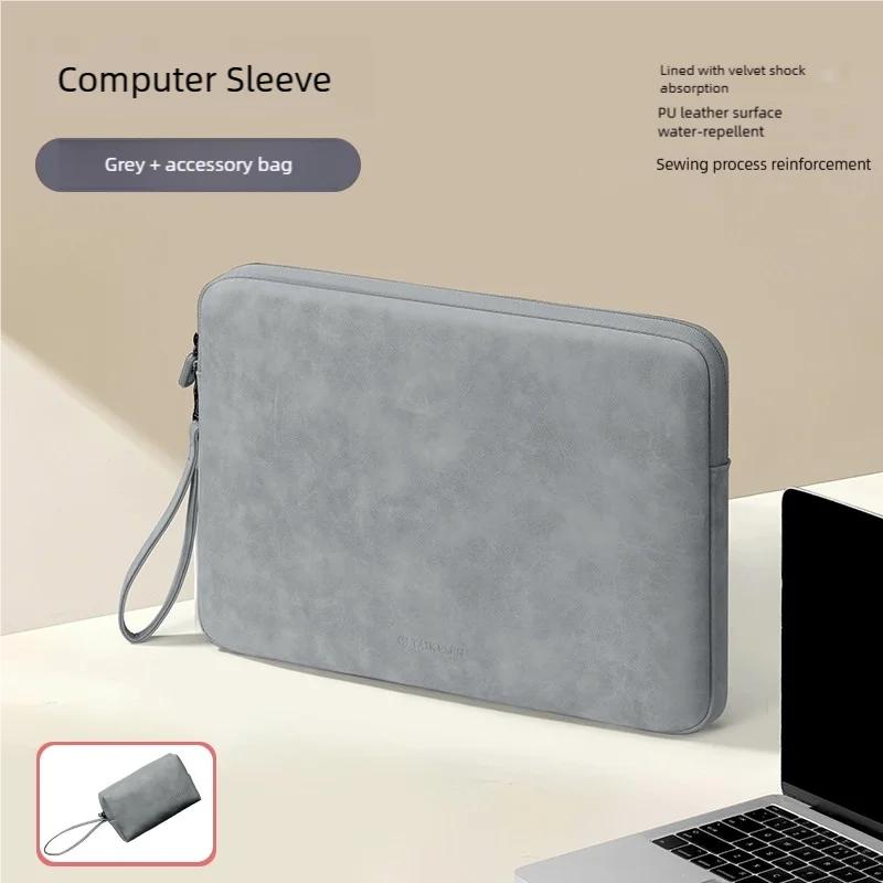 Laptop Sleeve Case 13 14 15.4 15.6 Inch For HP DELL Notebook Bag Carrying Bag Macbook Air Pro 13.3 Shockproof Case for Men Women