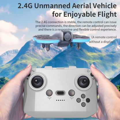 Lenovo E69 Drone HD Dual 8K Camera Optical Flow Aircraft Screen Control Aerial Brushless Photography Remote Control Aircraft