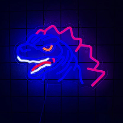 Anime Neon Sign, Dinosaurs Neon Sign, LED Neon Lights for Bedroom Wall Game Room, Party Decor for Kids Boys Man, Cave, Gifts