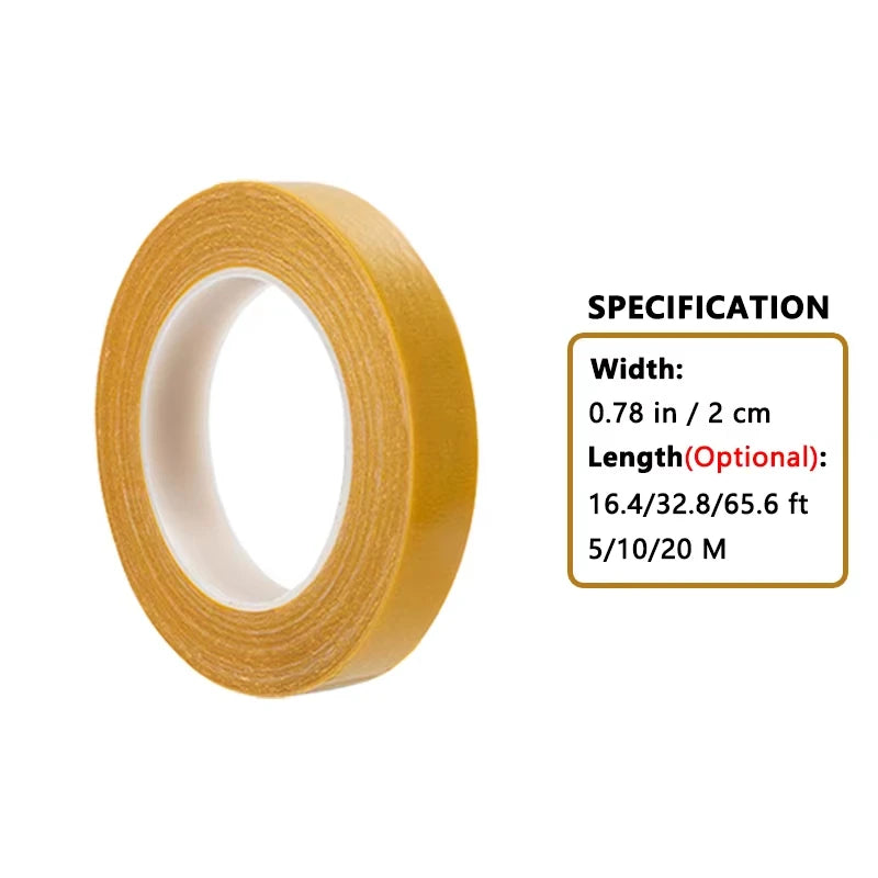 Super Thin Strong Fixation Double Sided Adhesive Tape Heavy Duty Translucent Mesh Waterproof Traceless Powerful Grid Carpet Tape