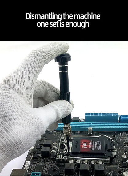 10-in-1 Precision Screwdriver Set for Mobile Phones, Notebooks, and Computers - Perfect for Small Maintenance and Disassembly