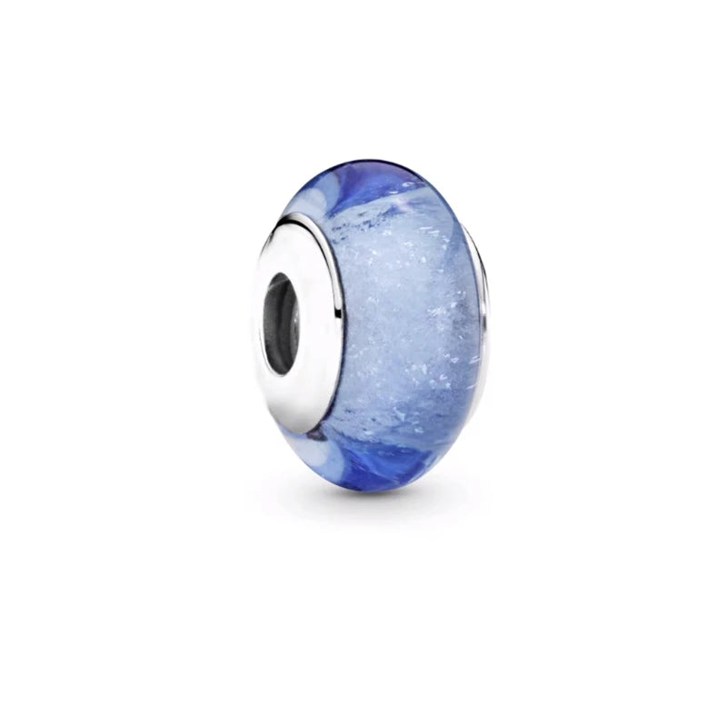 Hot New Color Murano Glass Series Charm Beads Fit Original European Silver Bracelet Necklace DIY Women Fashion Jewelry Gift 2026
