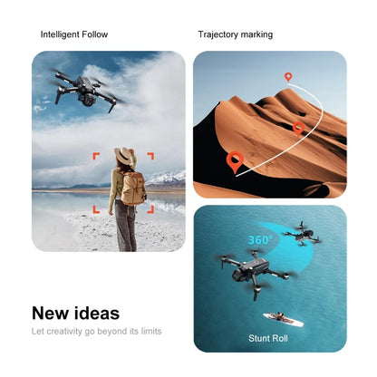 2026 V156 MAX Drone 8K HD 5G WIFI GPS Screen RC Dual Camera Intelligent Obstacle Avoidance Brushless Power Toys Drone Gift 2026