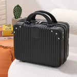 14-inch Lightweight Mini Travel Suitcase Cosmetic Box Waterproof Hand Luggage Organizer Makeup Case Portable Small Boarding Case